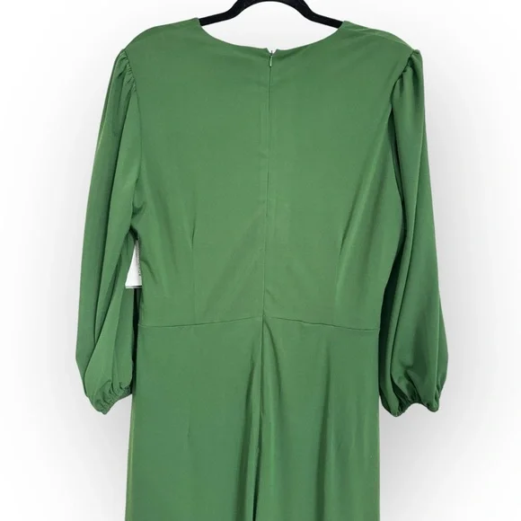 ALEXIA ADMOR NWT $255 Retail Kara Jumpsuit, Size XL, Army Green - Picture 10 of 11